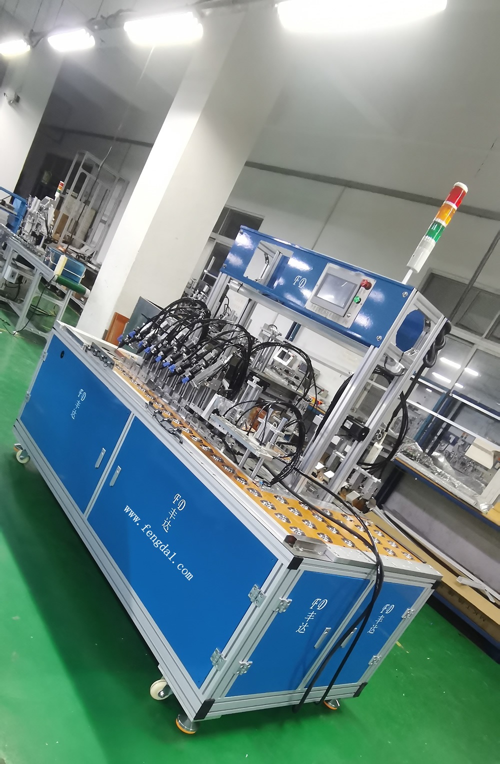 四工位外磁磁路喇叭组装一体机